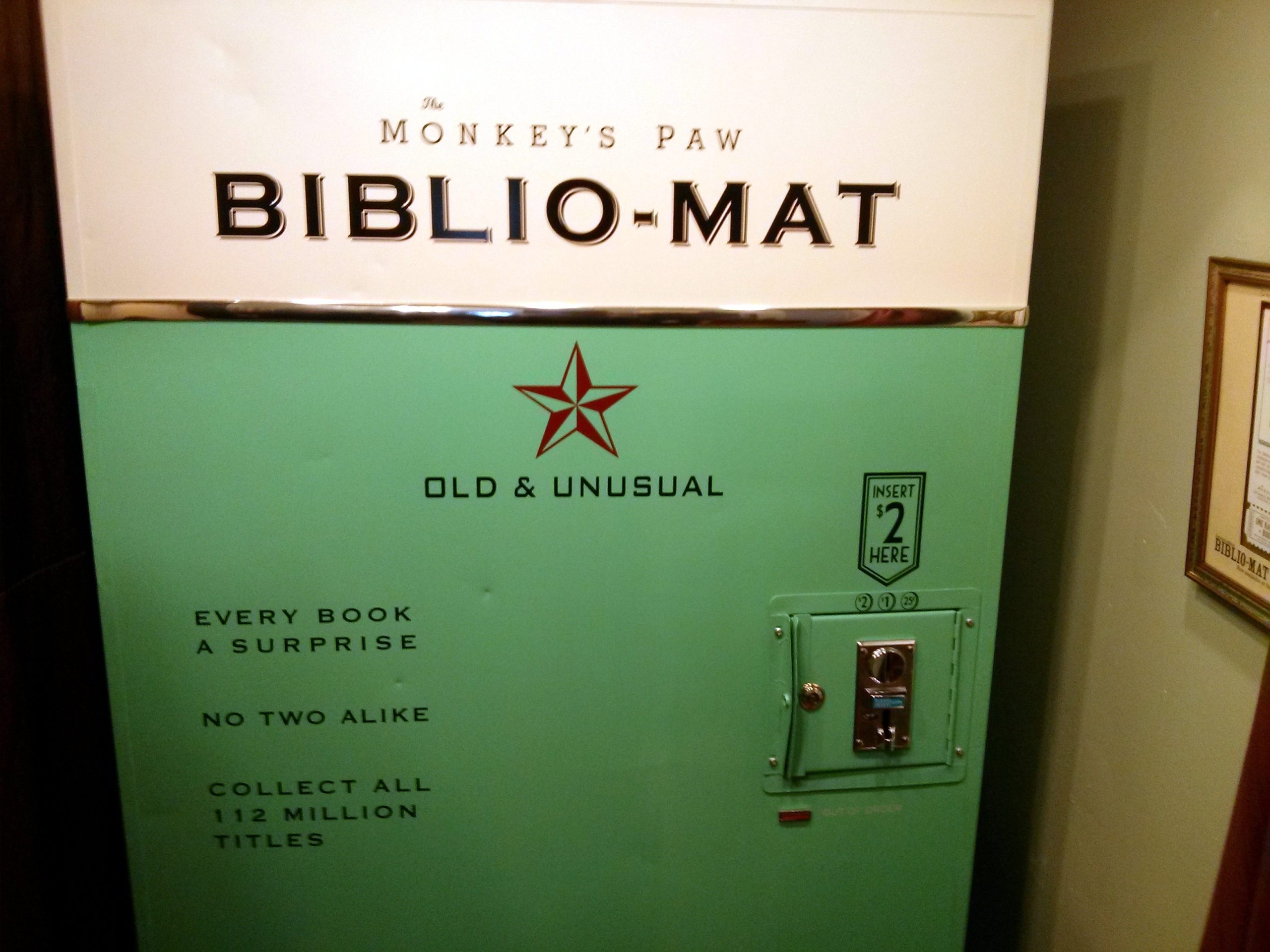 Monkey's Paw Biblio-Mat